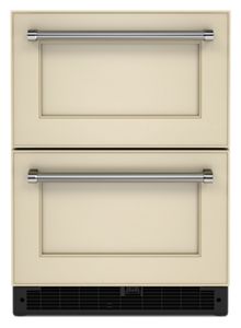 24" Panel-Ready Undercounter Double-Drawer Refrigerator