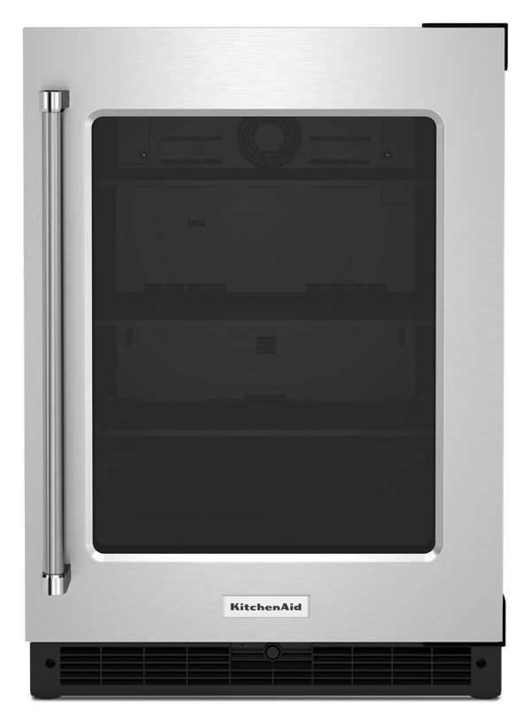 KitchenAid&reg; 24&quot; Undercounter Refrigerator with Glass Door