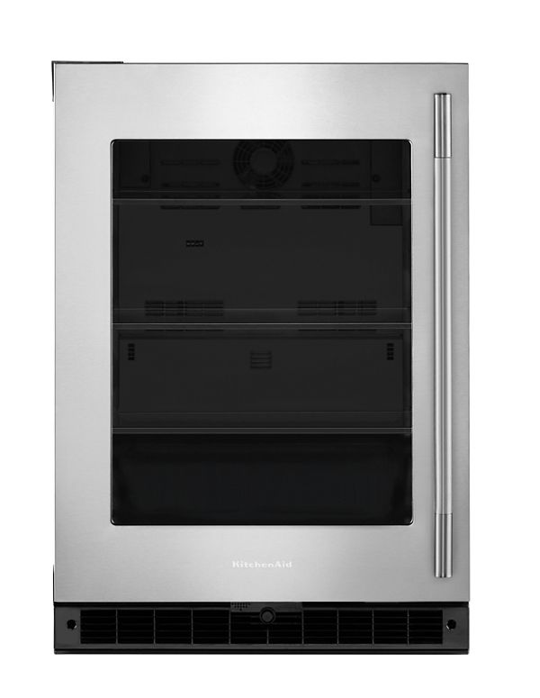 24" Undercounter Refrigerator with Glass Door