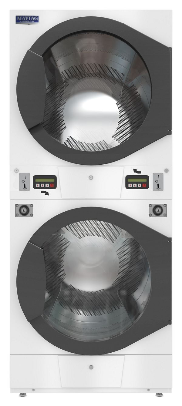Maytag Advantage Multi-Load Stack Dryer - 45lb Vended
