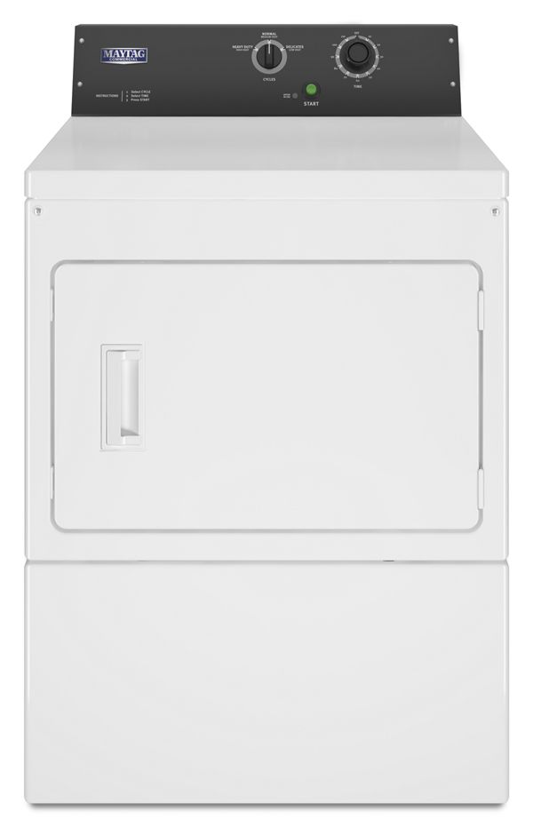 Maytag Commercial Single-Load Electric Dryer - Non Coin