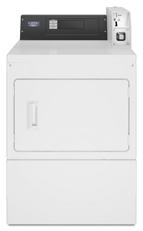 Maytag Commercial Single-Load Electric Dryer - Coin Drop Ready