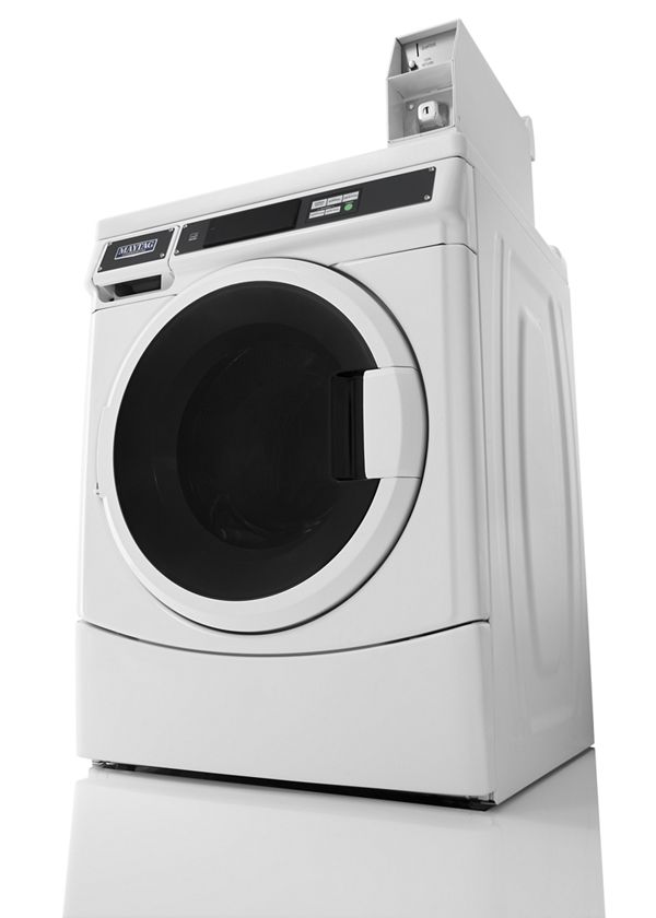 Commercial Front-Load Washer, Coin Equipped
