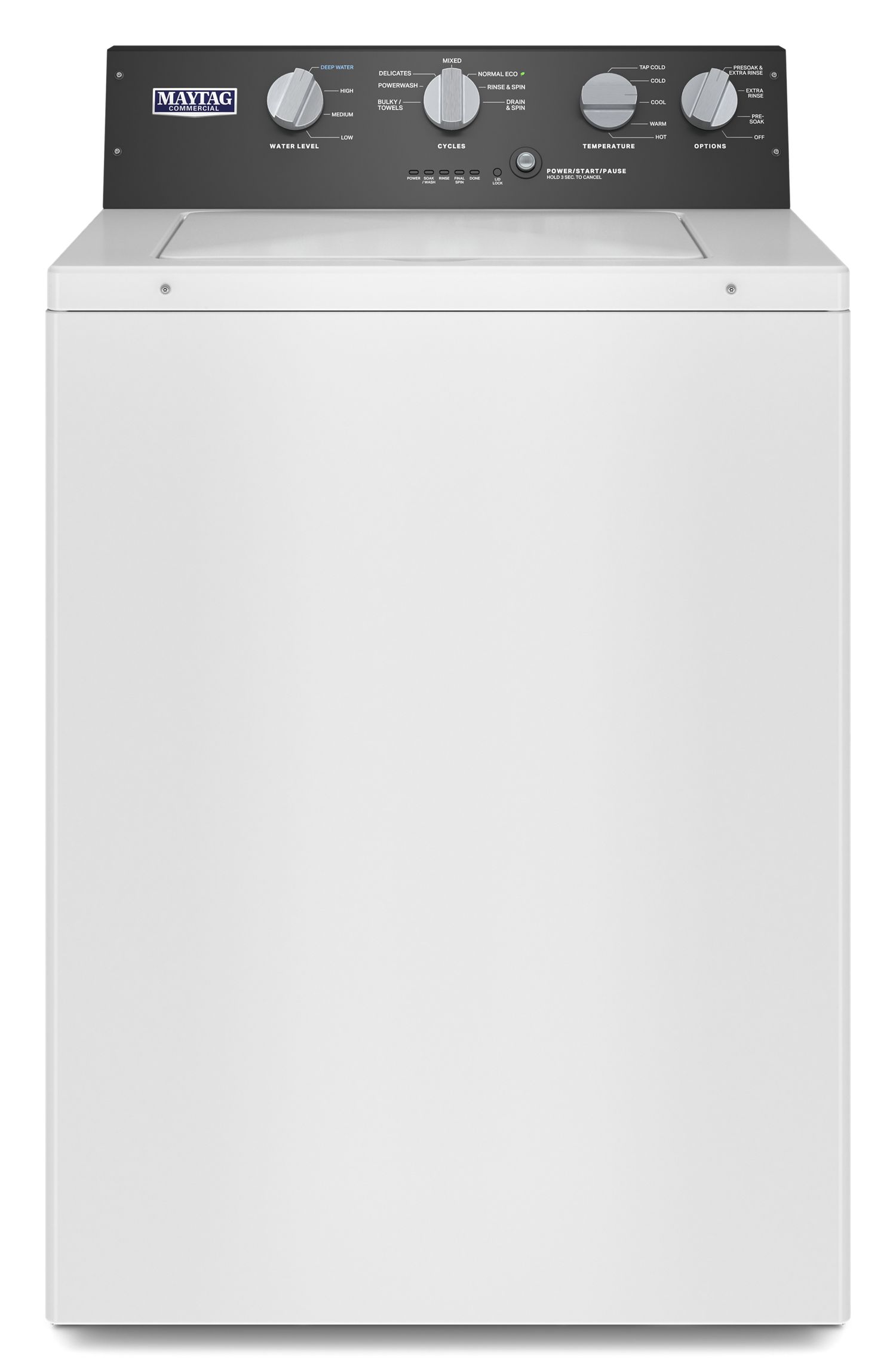 Maytag Commercial-Grade Residential Agitator Washer, 3.5 Cu. Ft. In White