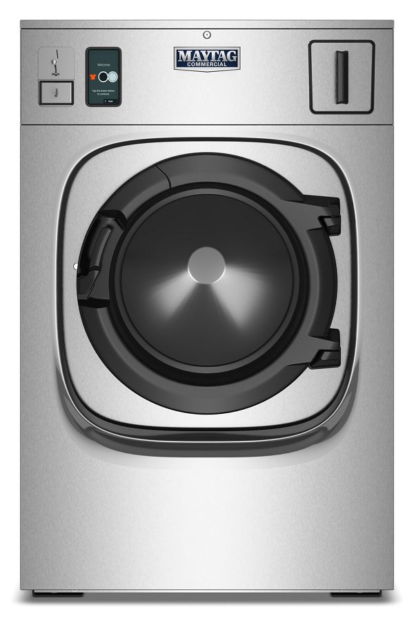 Commercial Multi-Load Rigid-Mount 85lb Washer, Coin Drop Equipped