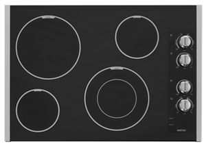 30-inch Wide Electric Cooktop with Speed Heat™ Element