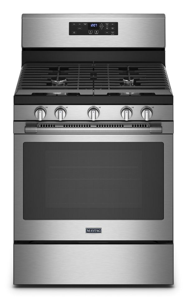 Gas Range with Air Fryer and Basket - 5.0 cu. ft.