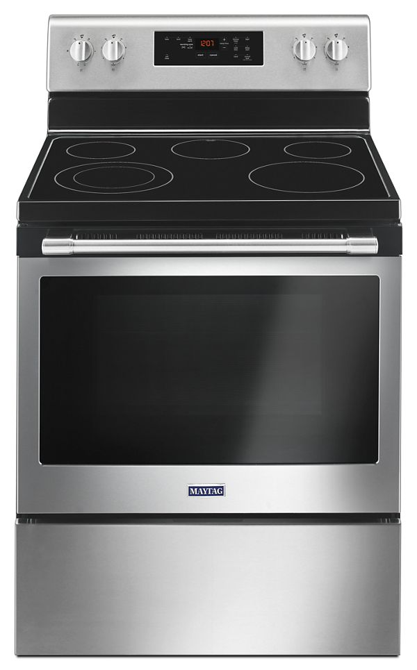 30-INCH WIDE ELECTRIC RANGE WITH SHATTER-RESISTANT COOKTOP - 5.3 CU. FT.
