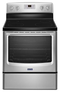 Electric Freestanding Range with Stainless Steel Handles- 6.2 cu. ft.