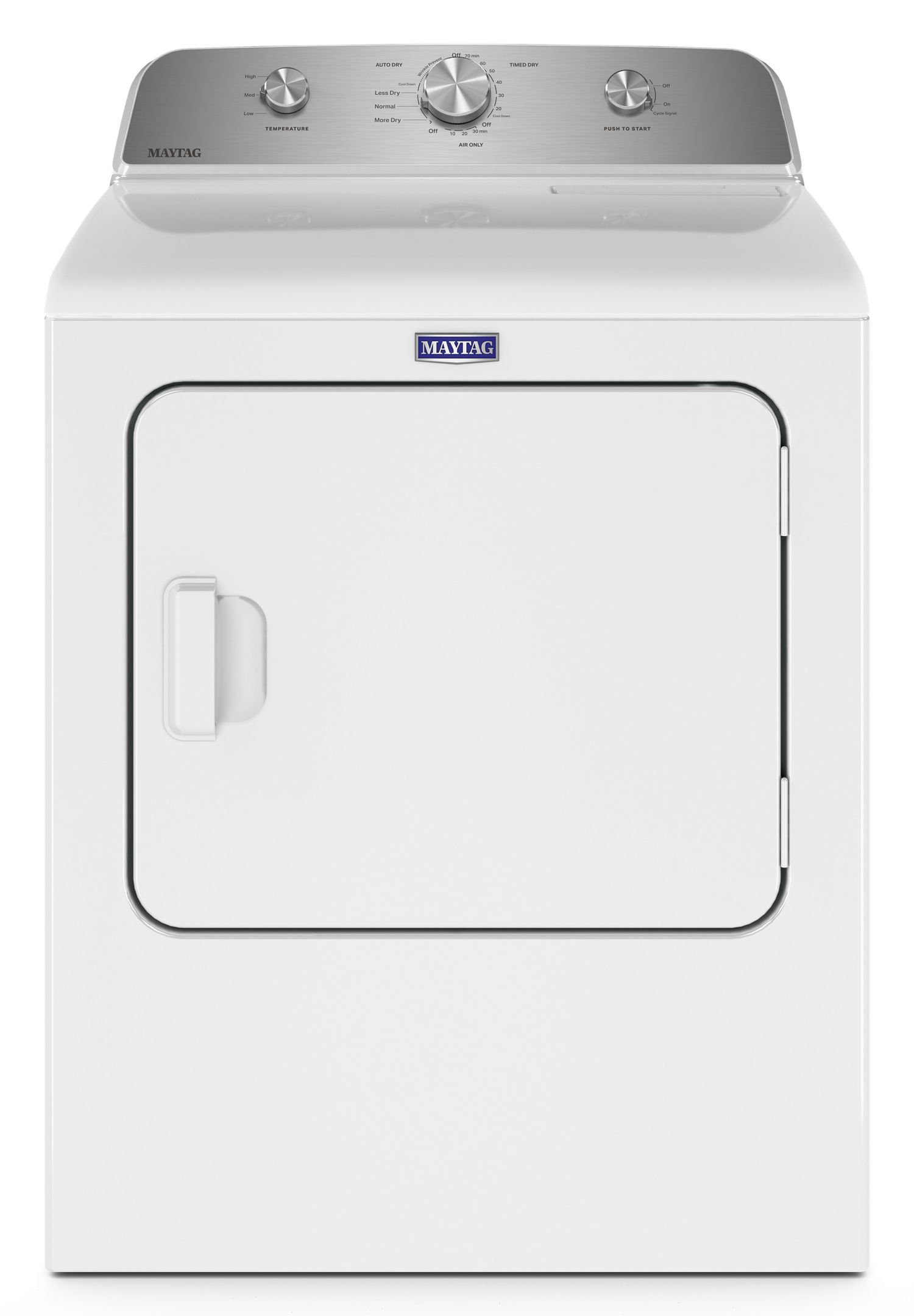 Maytag Top Load Electric Wrinkle Prevent Dryer, 7.0 Cu. Ft. In White
