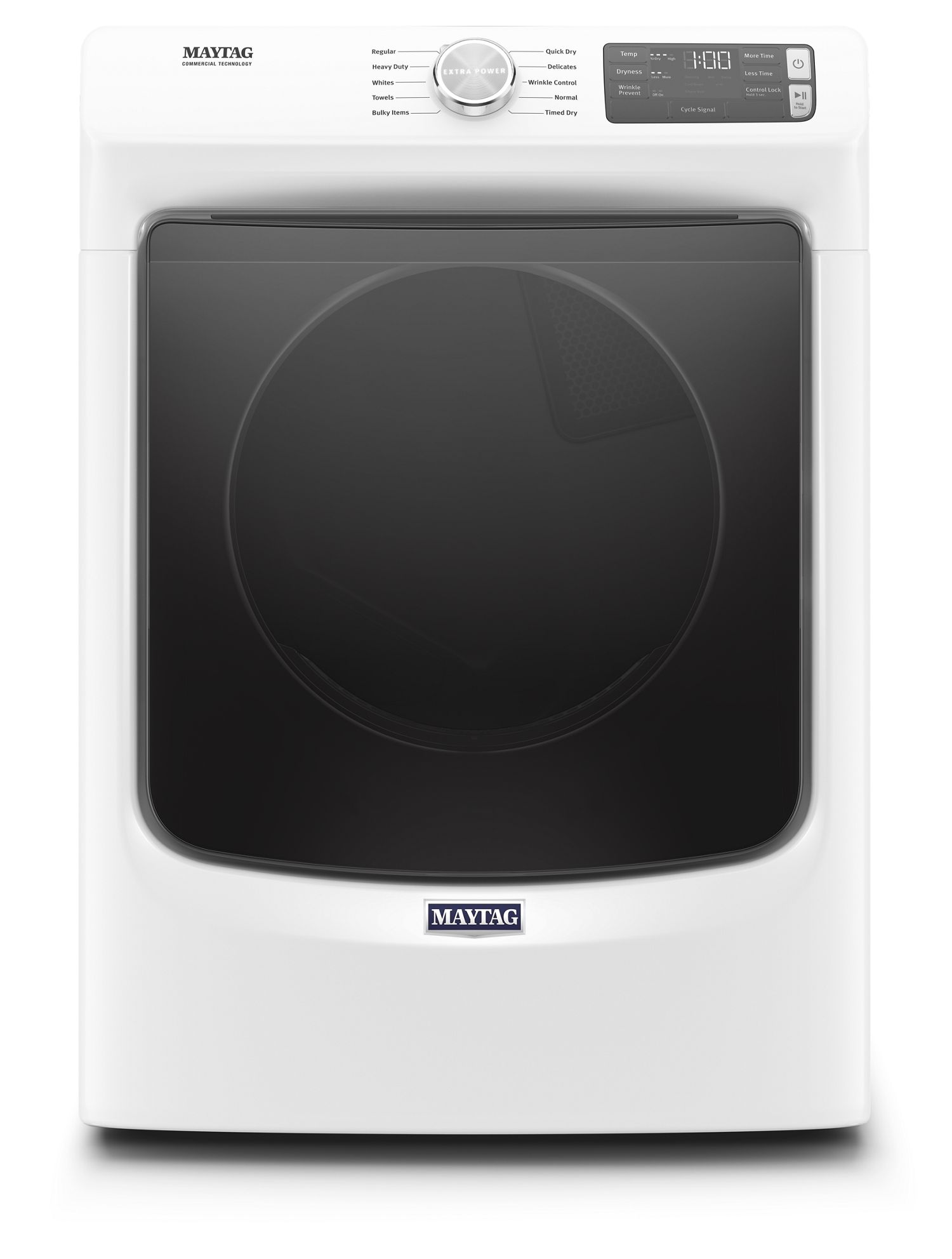 Maytag Front Load Electric Dryer W/ Extra Power And Quick Dry Cycle, 7.3 Cu. Ft. In White