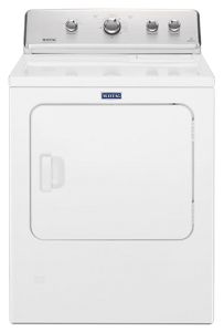 White Large Capacity Top Load Dryer With Wrinkle Control 7 0 Cu Ft Mgdc465hw Maytag