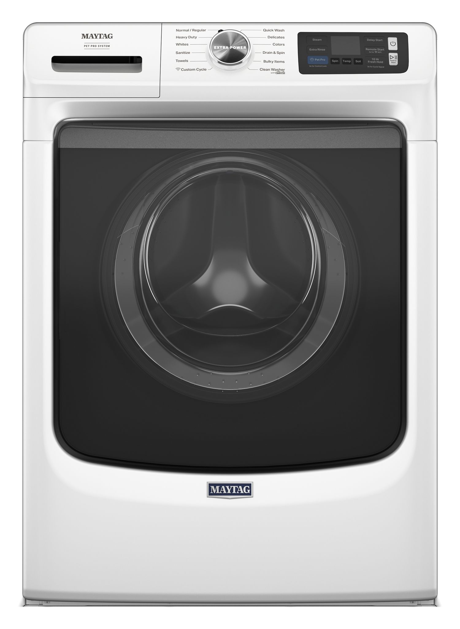 Maytag Smart Pet Pro Front Load Washer, 5.0 Cu. Ft. In White