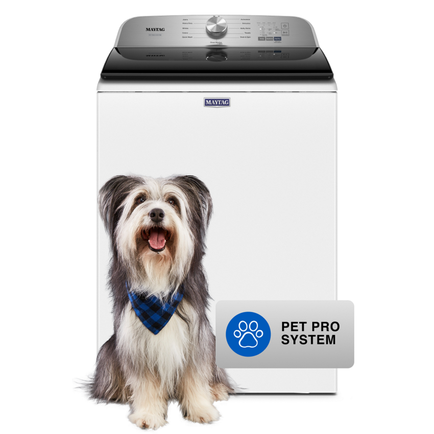 Pet Pro Top Load Washer - 4.7 cu. ft. White MVW6500MW | Maytag