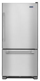 Fingerprint Resistant Stainless Steel 30 Inch Bottom Freezer