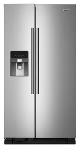 Réfrigérateur à portes françaises, profondeur standard, 25 pi cu