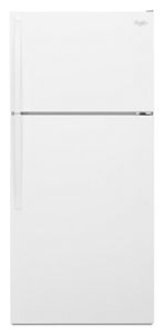 whirlpool fully wrapped stainless steel refrigerator