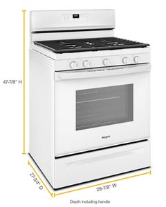WFG550S0LB by Whirlpool - 5.0 Cu. Ft. Whirlpool® Gas 5-in-1 Air