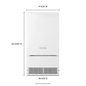 KUID308HPS KitchenAid KitchenAid® 18'' Automatic Ice Maker with  PrintShield™ Finish STAINLESS STEEL WITH PRINTSHIELD(TM) FINISH - Metro  Appliances & More