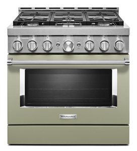 KitchenAid® 36 Smart Commercial-Style Gas Range with 6 Burners