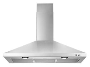 Whirlpool 24 Wall-Mount Canopy Stainless Steel