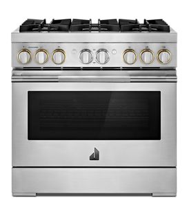 jenn air 36 inch dual fuel range