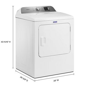 Maytag® 7.0 Cu. Ft. White Front Load Electric Dryer