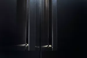 18" Built-In Column Freezer with NOIR™ Panel Kit, Left Swing