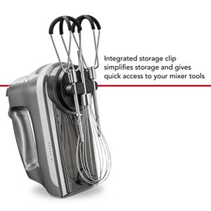 Clip de almacenamiento KitchenAid batidora de mano 6 velocidades Flex Edge
