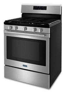 Maytag� Gas Range W/ Air Fryer And Basket, 5.0 Cu. Ft. In Fingerprint Resistant Stainless Steel