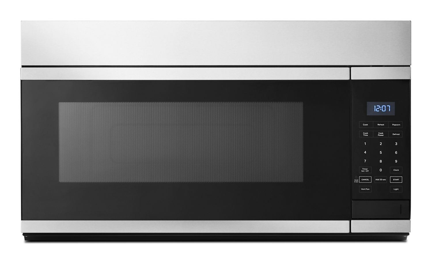 Whirlpool 1,000-Watt Over-the-Range Microwave - 1.7 cu. ft in Stainless Steel UMV1170LS