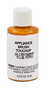 Appliance Touchup Paint Bottle, Yellow Pepper