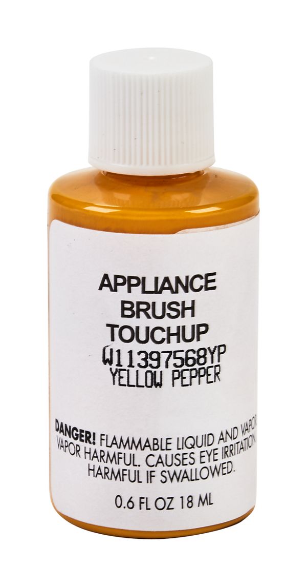 Appliance Touchup Paint Bottle, Yellow Pepper