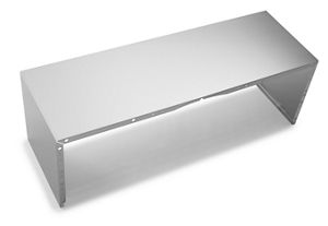 Full Width Duct Cover - 36" Stainless Steel