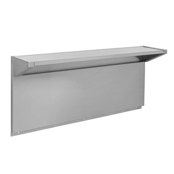 Tall Backguard with Dual Position Shelf - for 48&quot; Range or Cooktop