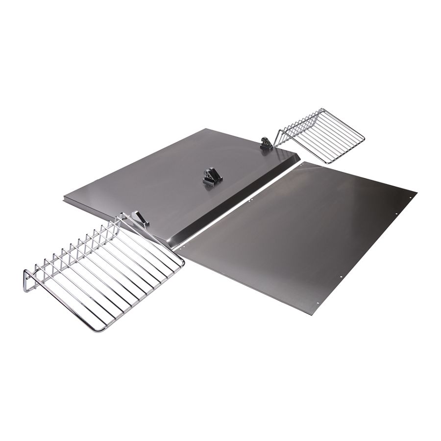 Range Hood Backsplash Kit with Shelf - 30" Stainless Steel W10285447
