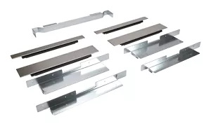 Built-In Oven Side Trim Kit, Stainless Steel