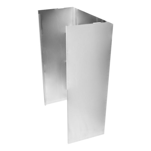 Wall Hood Chimney Extension Kit, 9ft (274.3 cm) to 12 ft. (365.8 cm) - Stainless Steel