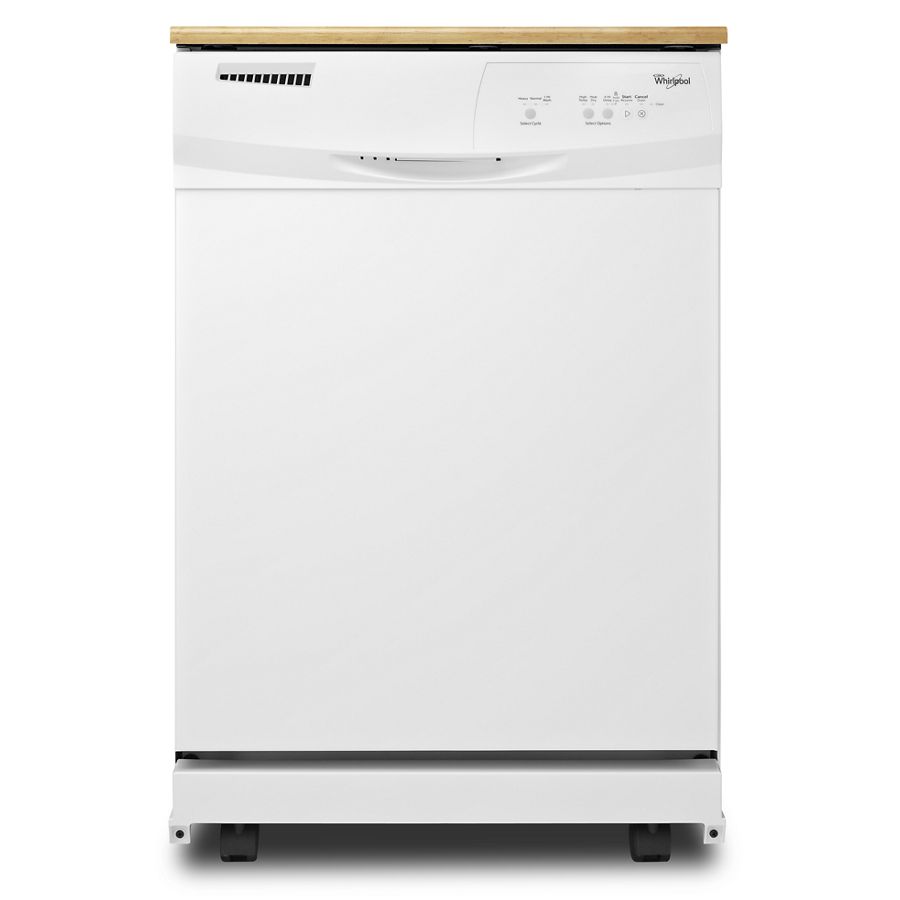 Whirlpool Portable Dishwasher with Soil Sensor White WDP350PAAW Picture 1