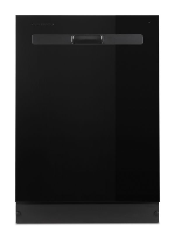 Quiet Dishwasher with Boost Cycle and Pocket Handle