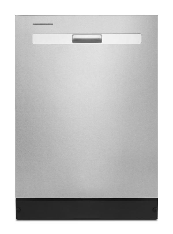 Quiet Dishwasher with Boost Cycle and Pocket Handle