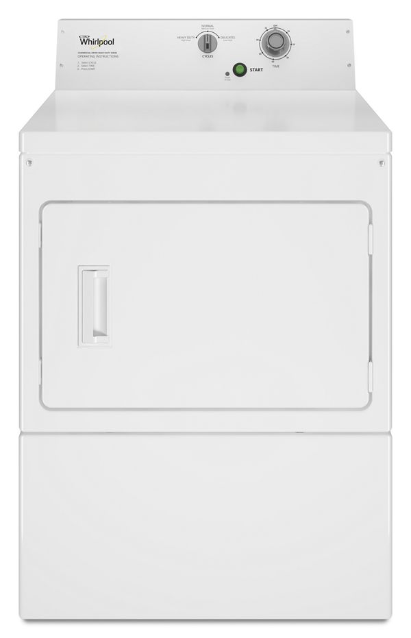 Commercial Gas Super-Capacity Dryer, Non-Coin