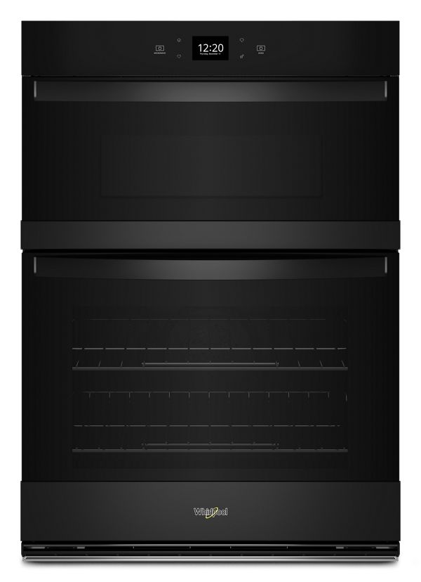 Whirlpool® 5.7 Total Cu. Ft. Combo Wall Oven With Air Fry When Connected* In Black