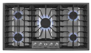 Gold®  36-inch Gas Cooktop with Recessed Grate Design