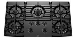 Gold® 36-inch Gas Cooktop with Five Burners and Tempered ...