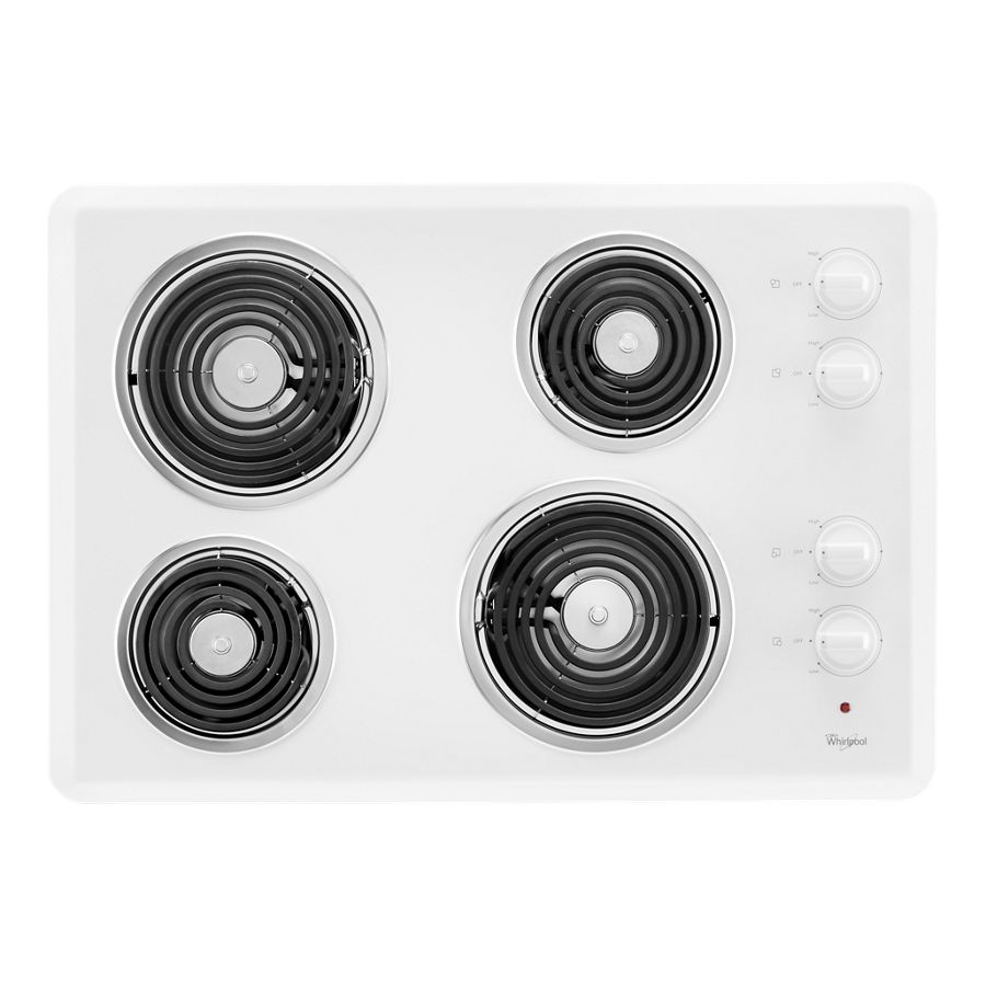 Buy Whirlpool 30" Electric Cooktop WCC31430AW