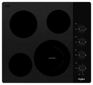 Black 24 Inch Compact Electric Ceramic Glass Cooktop Wce55us4hb