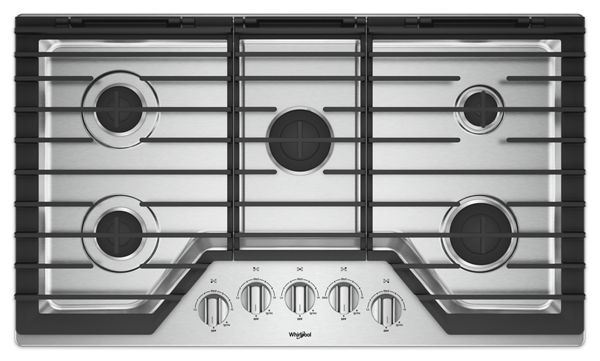 36-inch Gas Cooktop with EZ-2-Lift™ Hinged Cast-Iron Grates