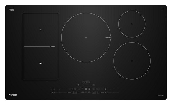 36" Intelligent Induction Cooktop with Temp Cook™ Technology and WipeClean™ Coating