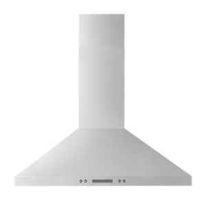 30" Chimney Wall Mount Range Hood with Dishwasher-Safe Grease Filters